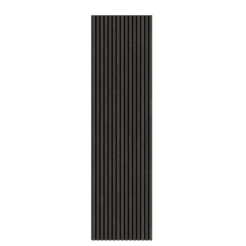Akoestische wandpaneel zwart eiken, 260 x 52,6 cm, dikte 22mm-Cotap BV (bouwen)-Bouwhof shop