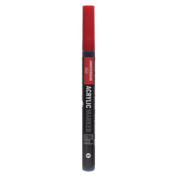 Amsterdam Acrylic Marker 2 mm Oxydzwart 735-KONINKLIJKE TALENS B.V.-Bouwhof shop