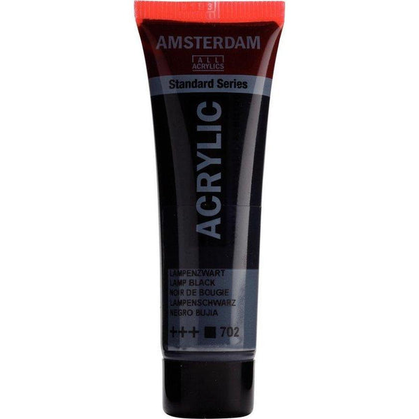 Amsterdam Acrylverf 20 ml Lampenzwart 702-KONINKLIJKE TALENS B.V.-Bouwhof shop (6644584022192)