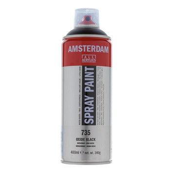 Amsterdam Spraypaint 400 ml Oxydzwart 735-KONINKLIJKE TALENS B.V.-Bouwhof shop