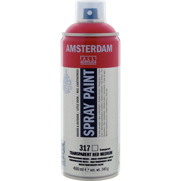 Amsterdam Spraypaint 400 ml Transparantrood Middel 317-KONINKLIJKE TALENS B.V.-Bouwhof shop