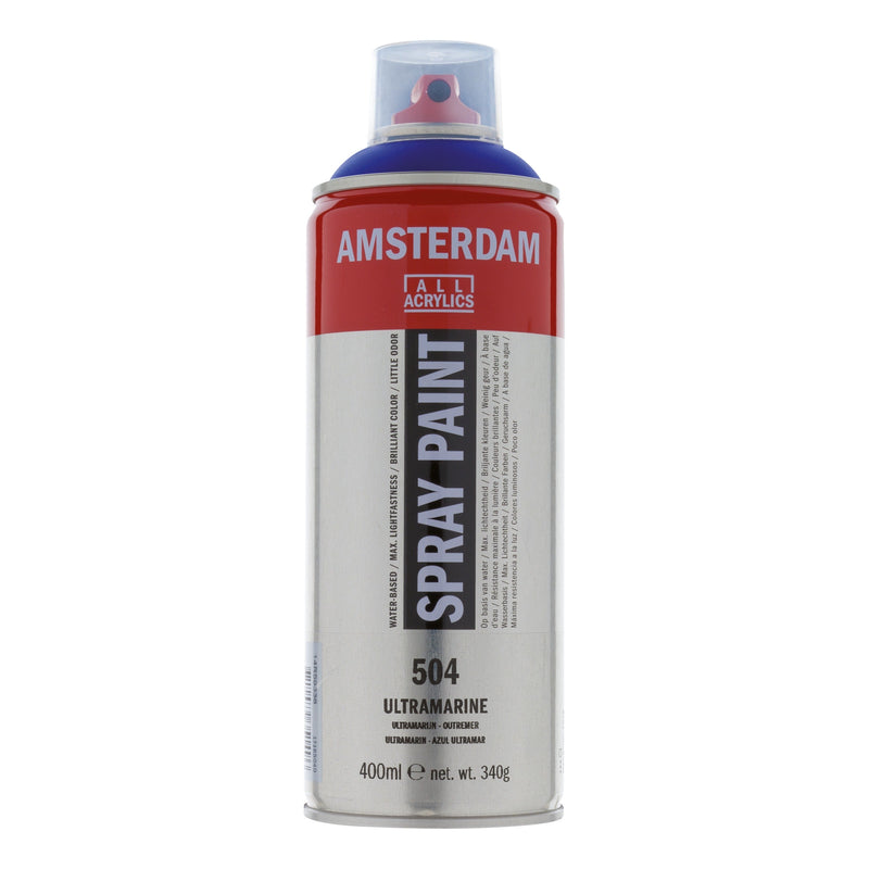 Amsterdam Spraypaint 400 ml Ultramarijn 504-KONINKLIJKE TALENS B.V.-Bouwhof shop