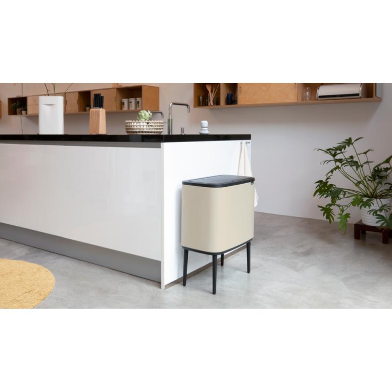 Brabantia Bo Touch Bin afvalemmer 36 liter Soft Beige (7087408218288)