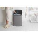 Brabantia Bo Touch Bin afvalemmer 60 ltr. Platinum-BRABANTIA NEDERLAND B.V.-Bouwhof shop (6627241361584)