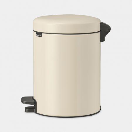 Brabantia NewIcon pedaalemmer 5 liter Soft Beige (7087408382128)