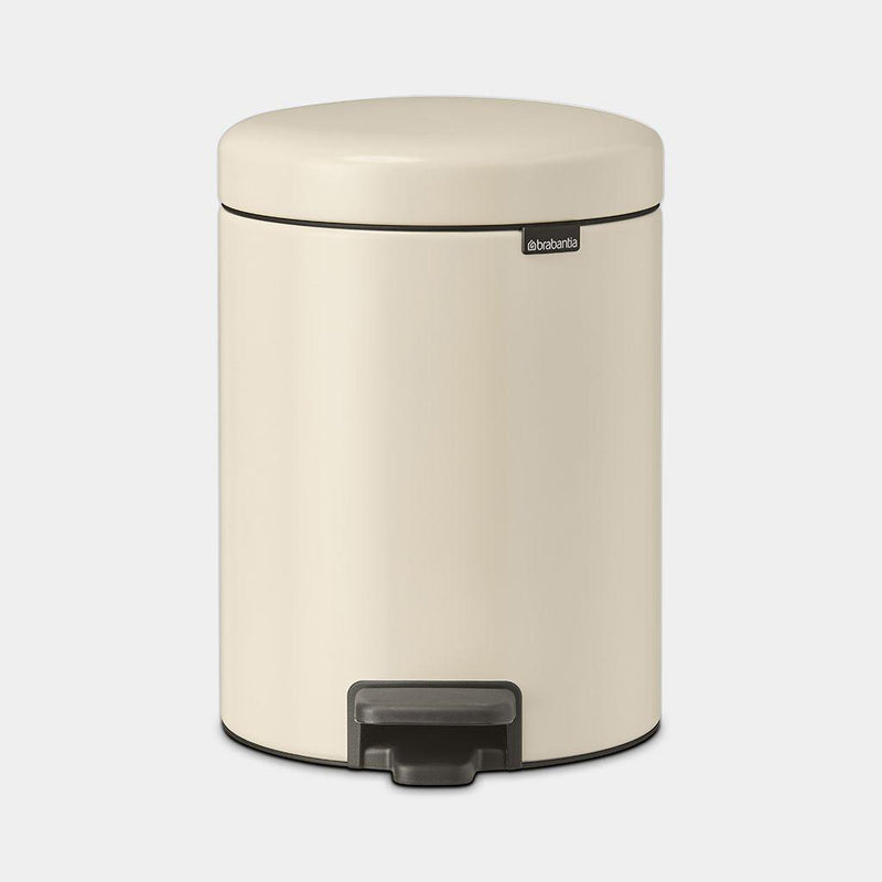 Brabantia NewIcon pedaalemmer 5 liter Soft Beige (7087408382128)