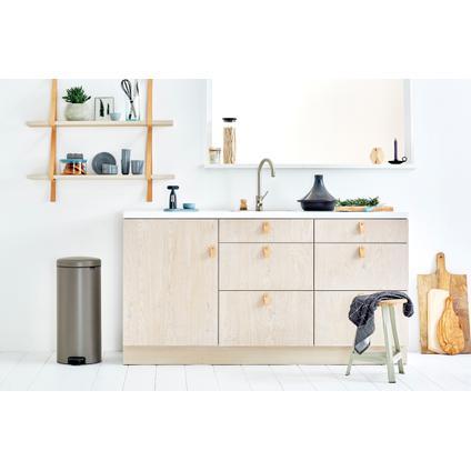 Brabantia newicon pedaalemmer 30 ltr. Platinum-BRABANTIA NEDERLAND B.V.-Bouwhof shop (6135157358768)