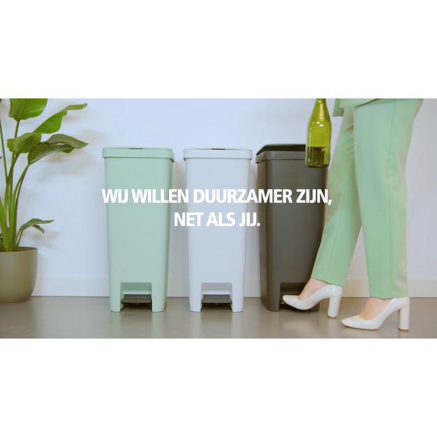 Brabantia StepUp pedaalemmer 40 liter Jade Green (7087408873648)