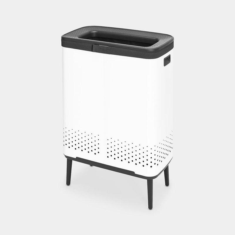 Brabantia bo hi wasbox 2x 45 liter white-BRABANTIA NEDERLAND B.V.-Bouwhof shop (6207489376432)