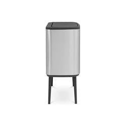 Brabantia bo touch bin afvalemmer 11+23 ltr. Matt steel fingerprint proof-BRABANTIA NEDERLAND B.V.-Bouwhof shop (6207478235312)