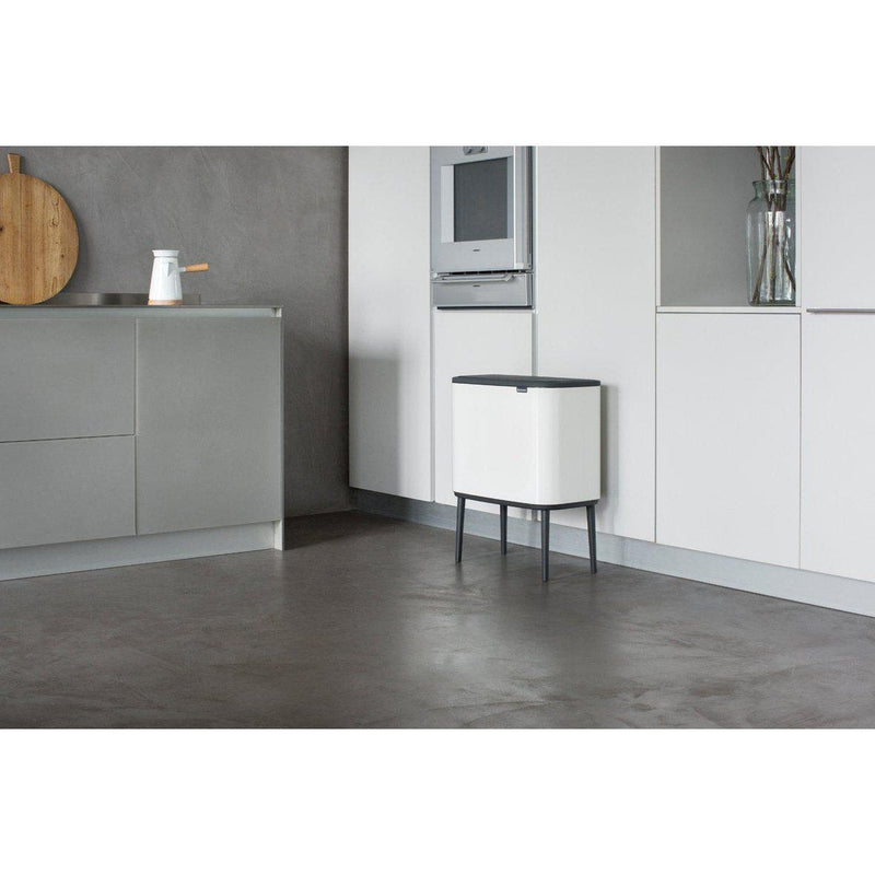 Brabantia bo touch bin afvalemmer 11+23 ltr. White-BRABANTIA NEDERLAND B.V.-Bouwhof shop (6179648078000)