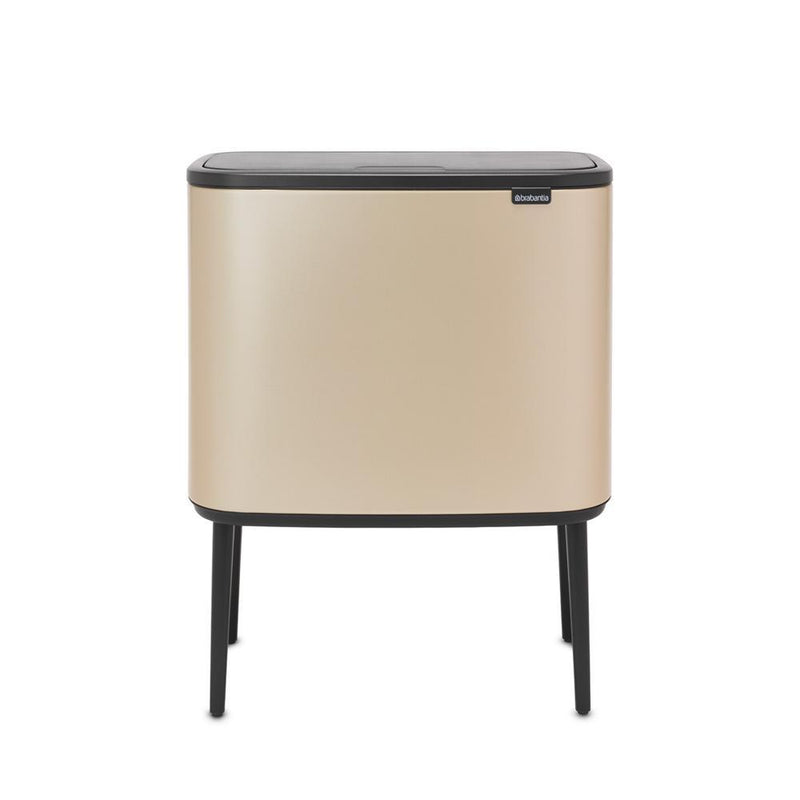 BRABANTIA BO TOUCH BIN AFVALEMMER 36 LITER MET KUNSTSTOF BINNENEMMER CHAMPAGNE-BRABANTIA NEDERLAND B.V.-Bouwhof shop (6207477579952)