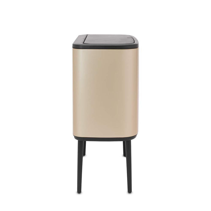 Brabantia bo touch bin afvalemmer 36 liter met kunststof binnenemmer champagne-BRABANTIA NEDERLAND B.V.-Bouwhof shop (6207477579952)