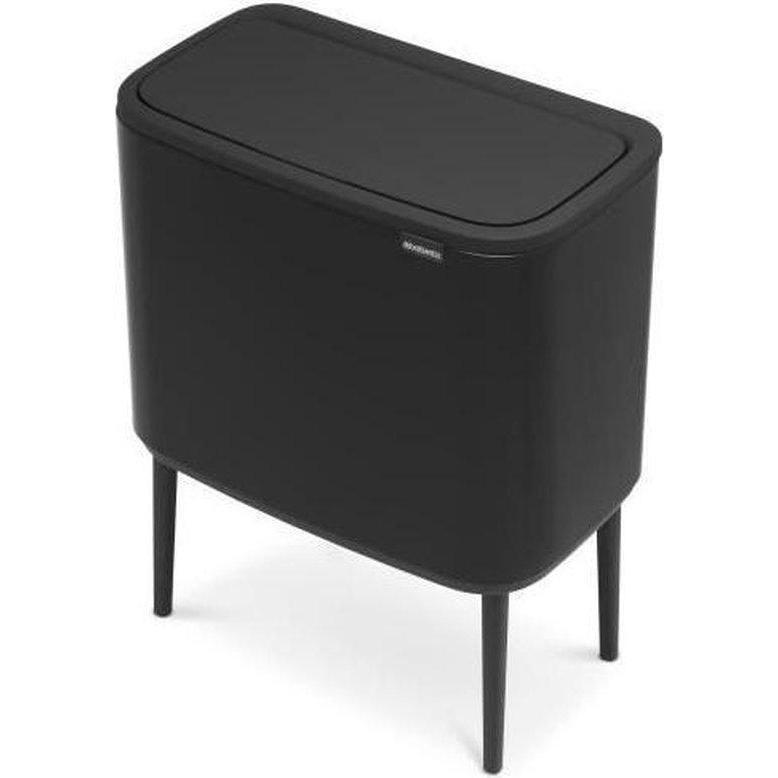 BRABANTIA BO TOUCH BIN AFVALEMMER 36 LTR. MATT ZWART-BRABANTIA NEDERLAND B.V.-Bouwhof shop (6135157719216)