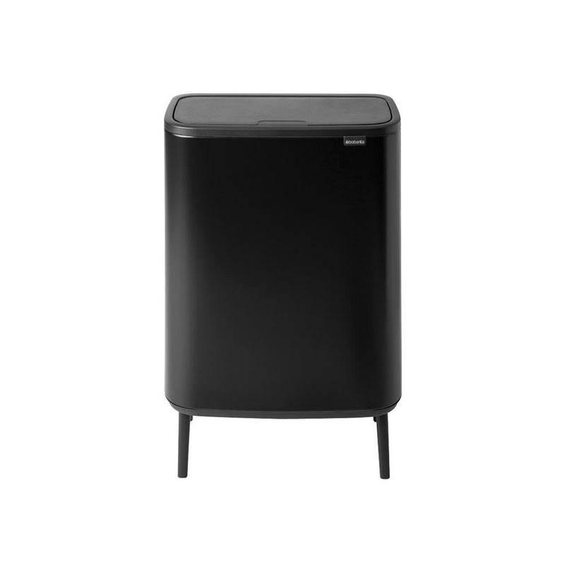 BRABANTIA BO TOUCH BIN HI AFVALEMMER 60 LTR. MATT ZWART-BRABANTIA NEDERLAND B.V.-Bouwhof shop (6135156867248)