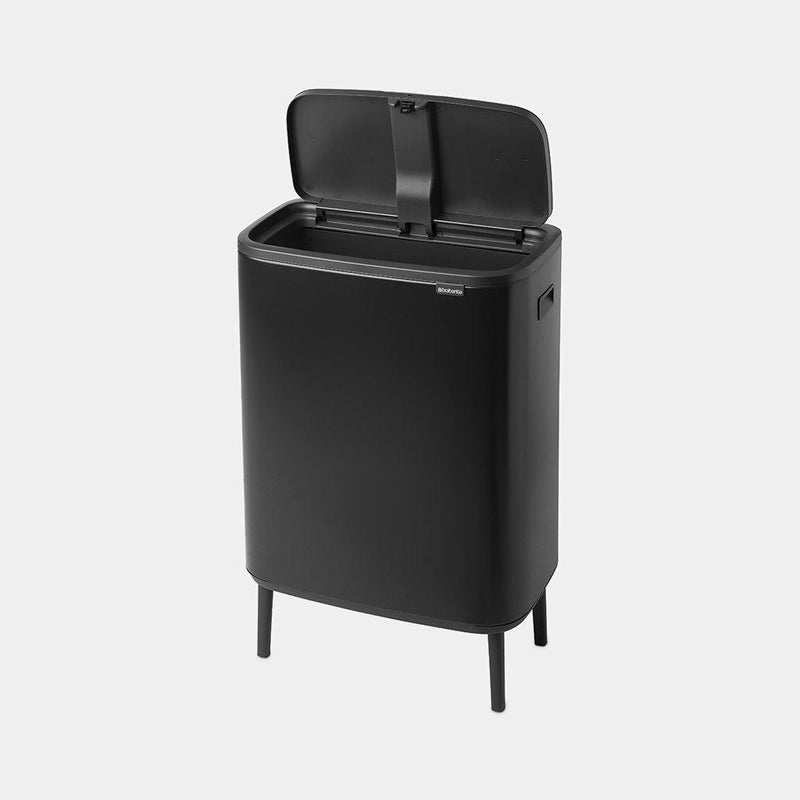 Brabantia bo touch bin hi afvalemmer 60 ltr. Matt zwart-BRABANTIA NEDERLAND B.V.-Bouwhof shop (6135156867248)