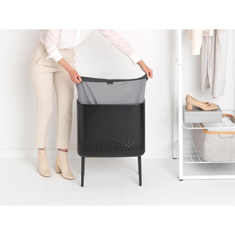 BRABANTIA BO WASBOX 60 LITER MATT BLACK-BRABANTIA NEDERLAND B.V.-Bouwhof shop (6207489409200)