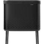 Brabantia bo wasbox 60 liter matt black-BRABANTIA NEDERLAND B.V.-Bouwhof shop (6207489409200)