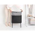 Brabantia bo wasbox 60 liter matt black-BRABANTIA NEDERLAND B.V.-Bouwhof shop (6207489409200)