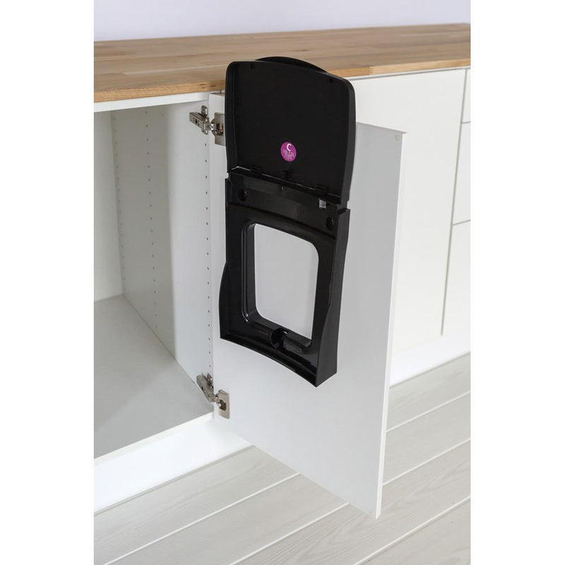 BRABANTIA BUILT-IN BIN INBOUWEMMER 10 LTR. BLACK-BRABANTIA NEDERLAND B.V.-Bouwhof shop (6180751769776)