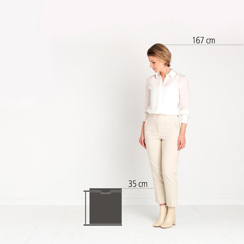 Brabantia built-in bin inbouwemmer 15 ltr. White - zwart-BRABANTIA NEDERLAND B.V.-Bouwhof shop (6198321217712)
