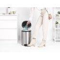 Brabantia newicon pedaalemmer 20 ltr. Matt steel fingerprint proof-BRABANTIA NEDERLAND B.V.-Bouwhof shop (6179646931120)