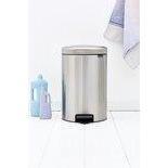 Brabantia newicon pedaalemmer 20 ltr. Matt steel fingerprint proof-BRABANTIA NEDERLAND B.V.-Bouwhof shop (6179646931120)