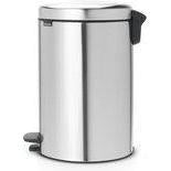 Brabantia newicon pedaalemmer 20 ltr. Matt steel fingerprint proof-BRABANTIA NEDERLAND B.V.-Bouwhof shop (6179646931120)