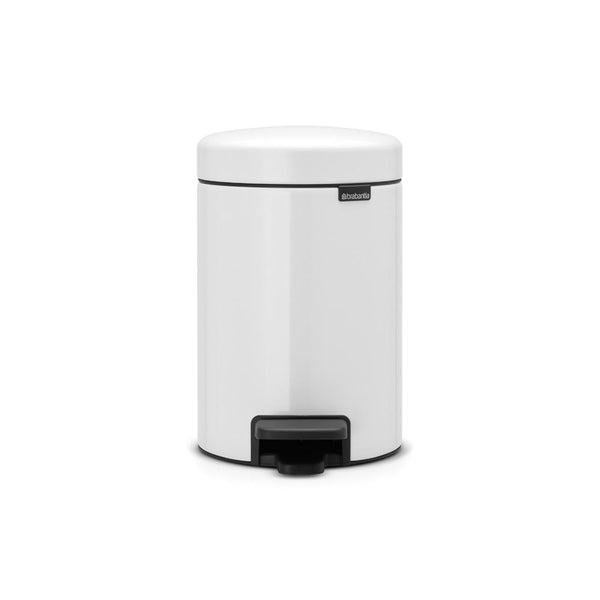 BRABANTIA NEWICON PEDAALEMMER 3 LTR. WHITE-BRABANTIA NEDERLAND B.V.-Bouwhof shop (6162803032240)