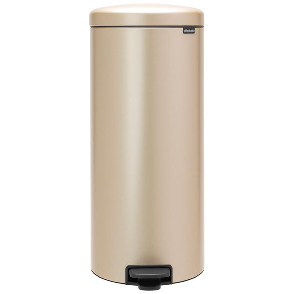 BRABANTIA NEWICON PEDAALEMMER 30 LITER MET KUNSTSTOF BINNENEMMER CHAMPAGNE-BRABANTIA NEDERLAND B.V.-Bouwhof shop (6207477350576)