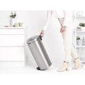 Brabantia newicon pedaalemmer 30 ltr. Matt steel fingerprint proof-BRABANTIA NEDERLAND B.V.-Bouwhof shop (6162803130544)