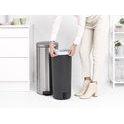 Brabantia newicon pedaalemmer 30 ltr. Matt steel fingerprint proof-BRABANTIA NEDERLAND B.V.-Bouwhof shop (6162803130544)