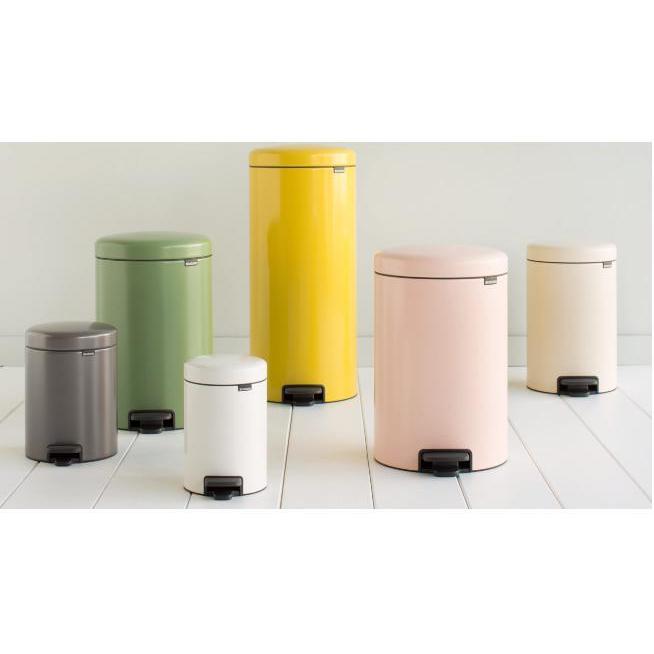 Brabantia newicon pedaalemmer 30 ltr. Matt steel fingerprint proof-BRABANTIA NEDERLAND B.V.-Bouwhof shop (6162803130544)