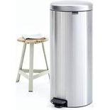 Brabantia newicon pedaalemmer 30 ltr. Matt steel fingerprint proof-BRABANTIA NEDERLAND B.V.-Bouwhof shop (6162803130544)