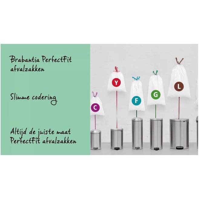 Brabantia perfectfit afvalzakken code a 3 ltr. 20 St.-BRABANTIA NEDERLAND B.V.-Bouwhof shop (6162803359920)