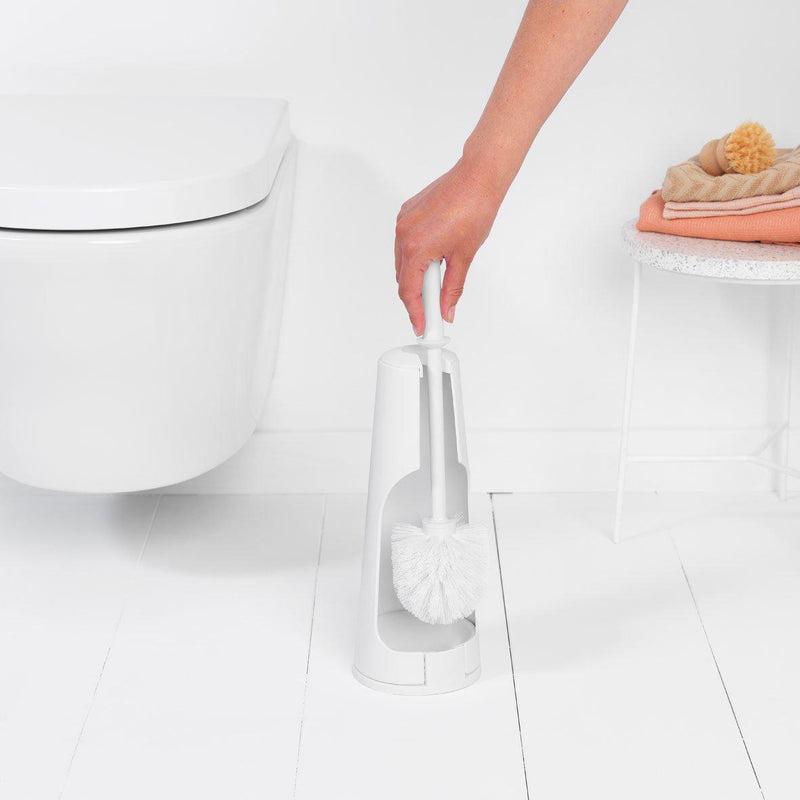 Brabantia toiletborstel met houder classic vervangingsborstel white-BRABANTIA NEDERLAND B.V.-Bouwhof shop (6207478300848)