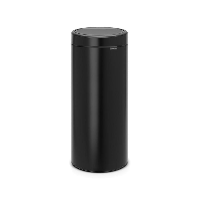 BRABANTIA TOUCH BIN AFVALEMMER 30 LTR. MATT ZWART-BRABANTIA NEDERLAND B.V.-Bouwhof shop (6162804932784)