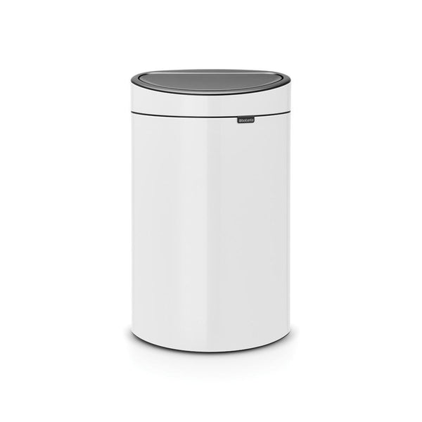 BRABANTIA TOUCH BIN AFVALEMMER 40 LTR. WHITE-BRABANTIA NEDERLAND B.V.-Bouwhof shop (6162804965552)