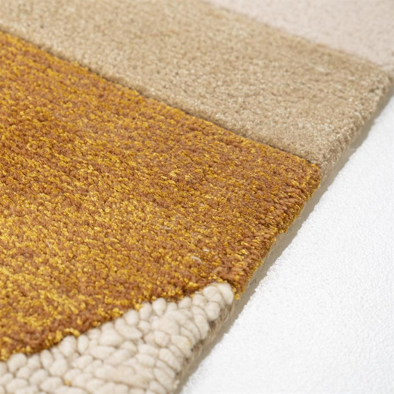 ByBoo karpet Kazi 190x290 cm mustard-BY BOO [BO] (wonen)-Bouwhof shop