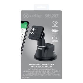 Celly Ghostdash Magneet Smartphone Autohouder Universeel Zwart-SERVICE BEST-Bouwhof shop
