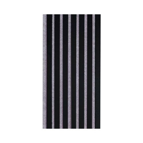 Decowall akoestisch paneel zwart, 260 x 30 cm, 2 stuks-DELI HOME (bouwen)-Bouwhof shop