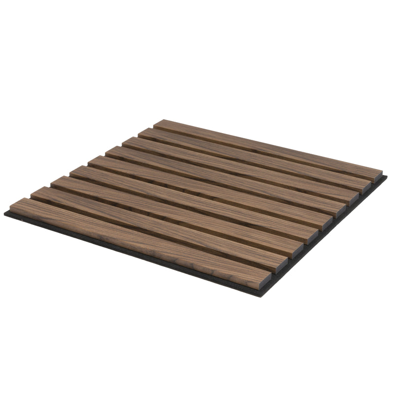 Decowall akoestisch tegel, walnoot, 50 x 50 cm, 4 stuks-DELI HOME (bouwen)-Bouwhof shop