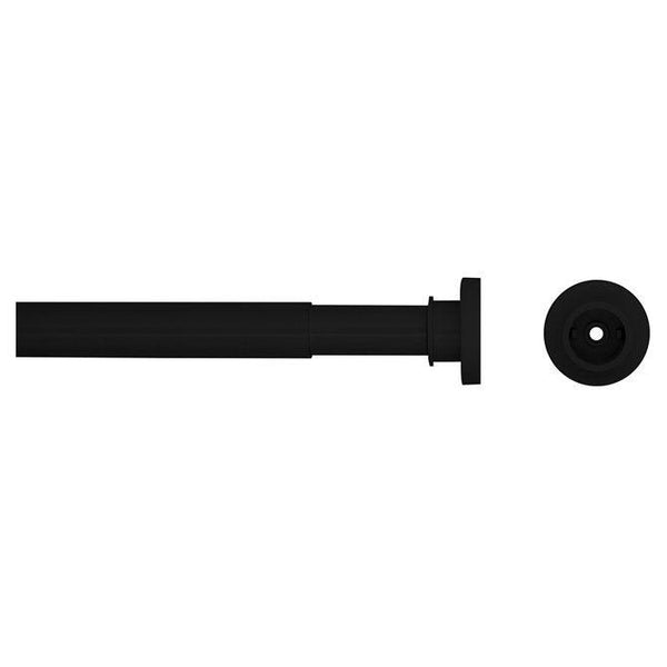 Douchestang seallux clamp rail 28 mm zwart 125-220 CM-CORAM DIY-Bouwhof shop