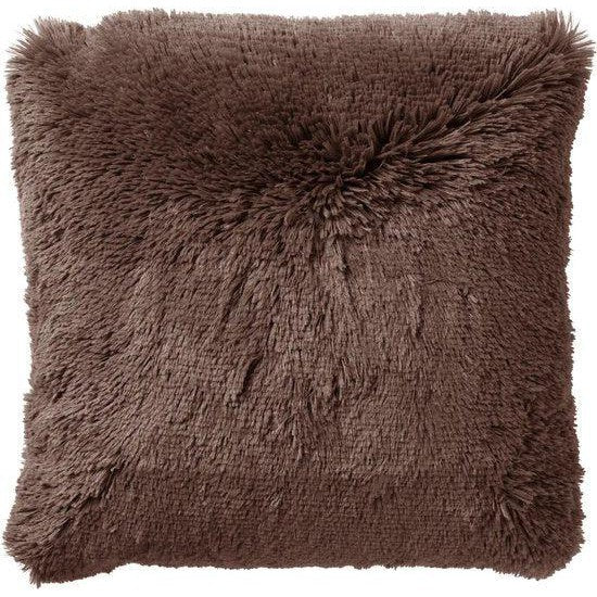 Dutch Decor sierkussen Fluffy 45x45 cm Chocolate Martini, bruin-ROGON (wonen)-Bouwhof shop