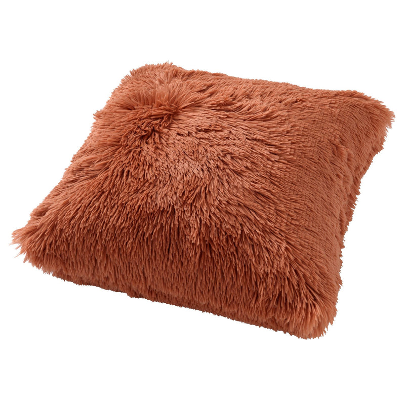 Dutch Decor sierkussen Fluffy 45x45 cm Muted Clay-ROGON (wonen)-Bouwhof shop