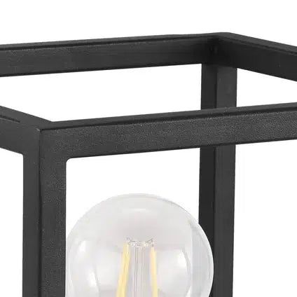 Eglo industriële tafellamp Blackcrown, zwart, E27-EGLO Verlichting Nederland B.V.-Bouwhof shop
