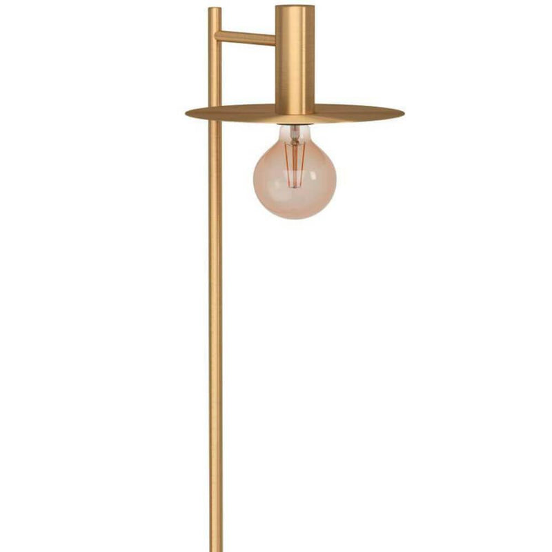 Eglo mat gouden vloerlamp Escandell, geborsteld-EGLO Verlichting Nederland B.V.-Bouwhof shop
