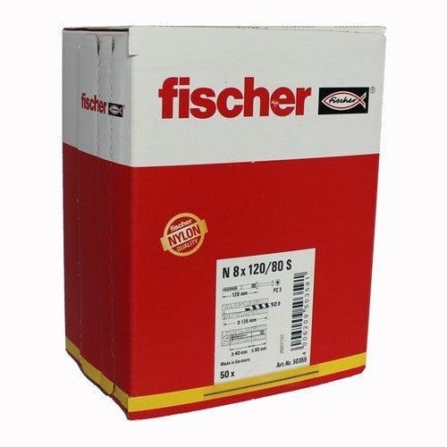 Fischer nagelplug 8x120/80 s ds50 (6148971298992)