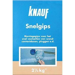 Knauf snelgips 2.5 Kg.-KNAUF B.V.-Bouwhof shop (6606377451696)