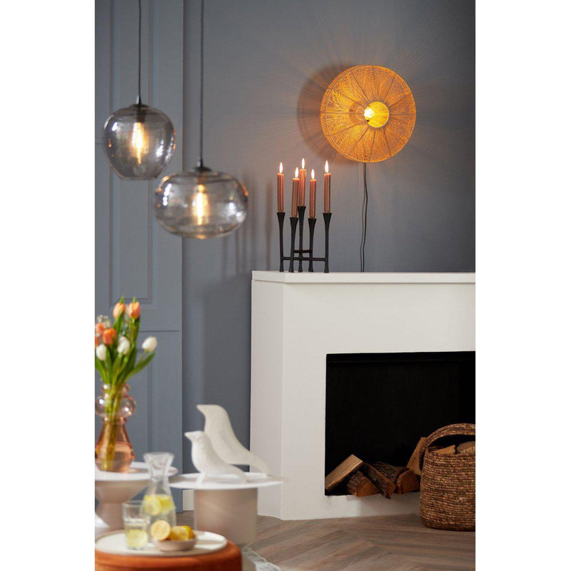 Light & Living Lyra wandlamp Ø43 cm LYRA naturel-LIGHT & LIVING [BO] (verlichting)-Bouwhof shop